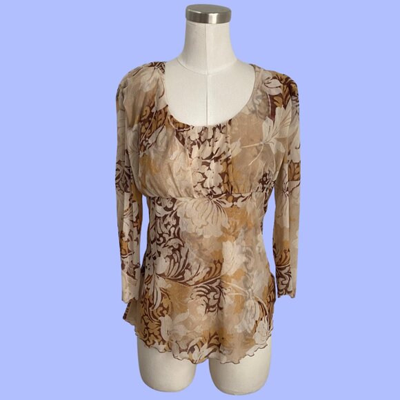 Y2K Boho Blouse - Picture 1 of 5